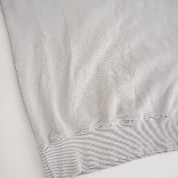 Roots Canada Gray Quarter Zip Cotton Pullover Sweater Small - Picture 6 of 9